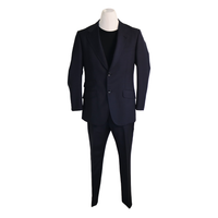 Gucci L'Aveugle Par Amour Kingsnake Embroidered Black Mohair-Wool Suit Set