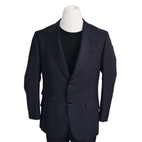 Gucci L'Aveugle Par Amour Kingsnake Embroidered Black Mohair-Wool Suit Set