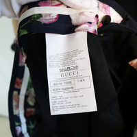 Gucci L'Aveugle Par Amour Kingsnake Embroidered Black Mohair-Wool Suit Set