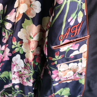 Gucci L'Aveugle Par Amour Kingsnake Embroidered Black Mohair-Wool Suit Set