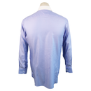 Gucci Blue Embroidered Collar Shirt