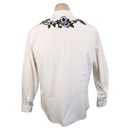 Gucci White Embroidered Shirt