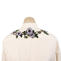 Gucci White Embroidered Shirt