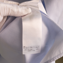 Gucci White Contrast Collar Shirt with Red Snake Embroidery