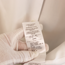 Gucci Ivory Cotton Shirt with Gold Bee & Snake Embroidery