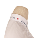 Gucci White Shirt with “Blind for Love” Collar Embroidery