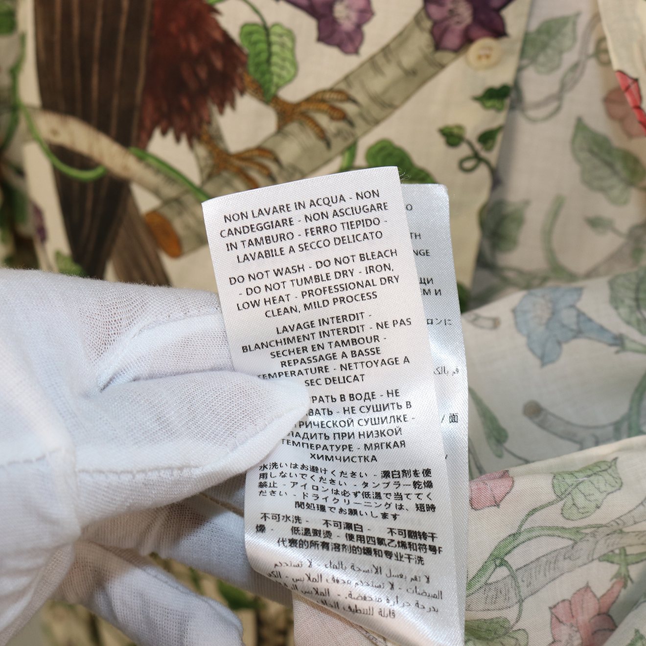 Gucci Birds Of Prey Print Shirt