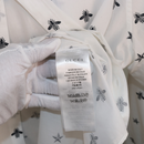 Gucci White Bee & Star Print Cotton Shirt