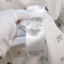 Gucci White Bee & Star Print Cotton Shirt