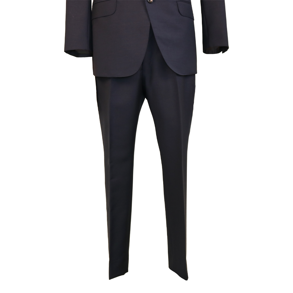 Gucci Dark Navy Suit  Mohair-Wool Suit Set
