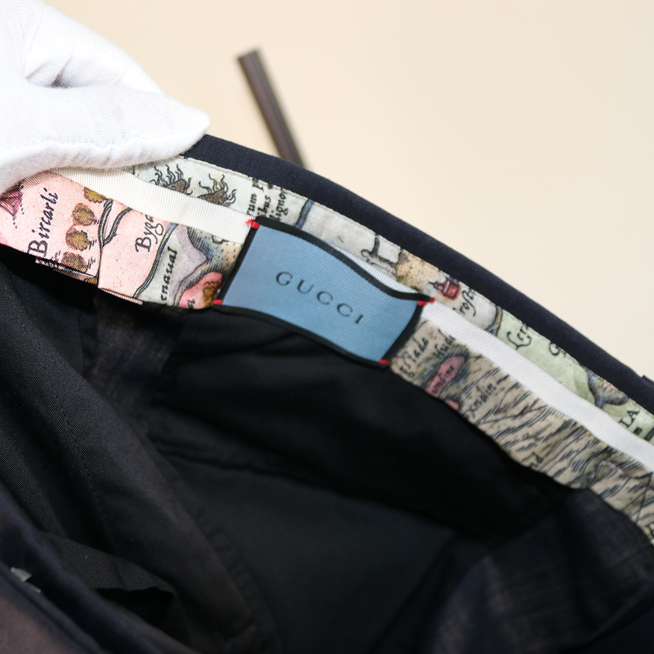 Gucci Dark Navy Suit  Mohair-Wool Suit Set