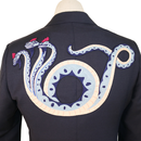 Gucci Dark Navy Suit  Mohair-Wool Suit Set