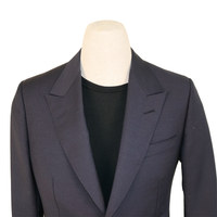 Gucci Dark Navy Suit  Mohair-Wool Suit Set