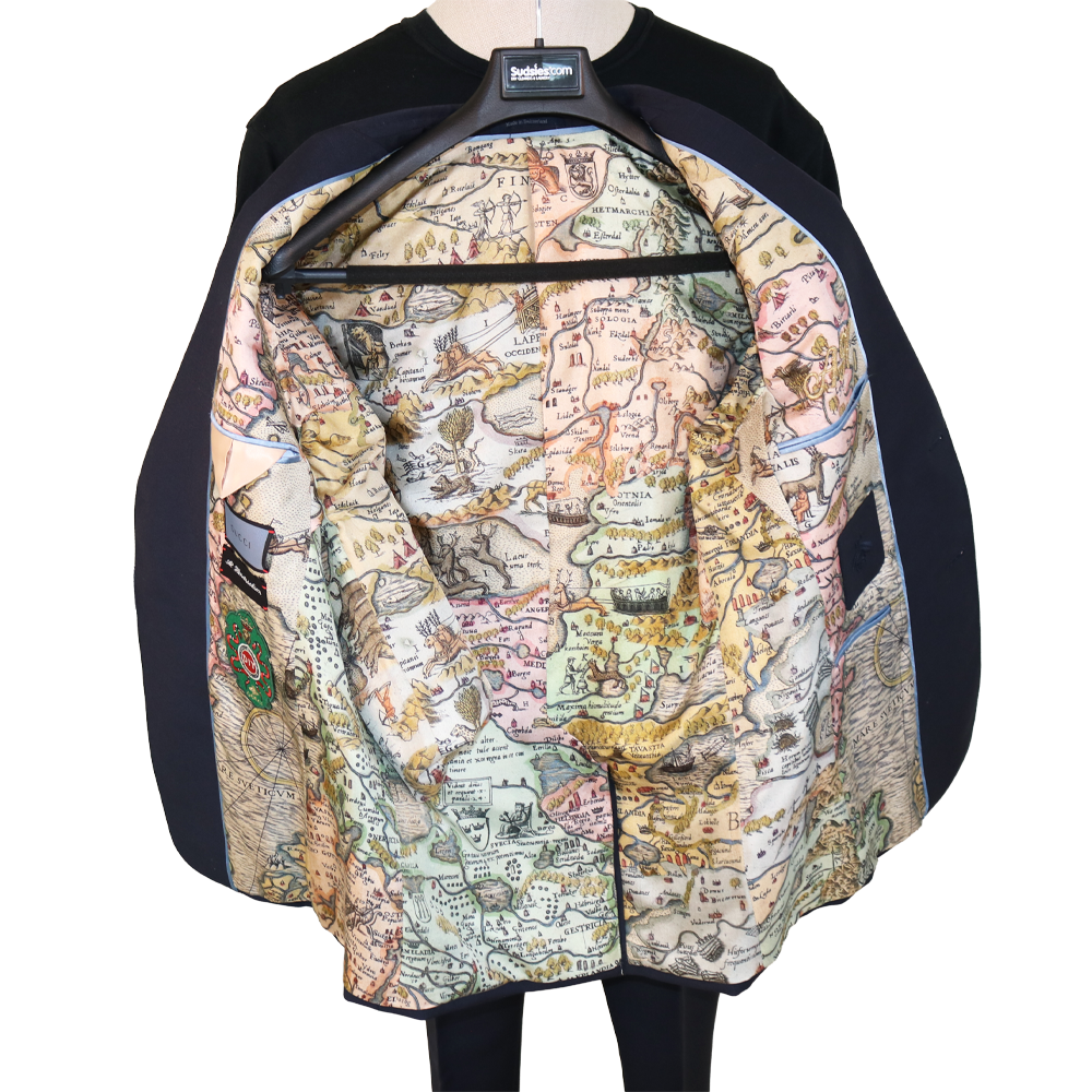 Gucci Dark Navy Suit  Mohair-Wool Suit Set