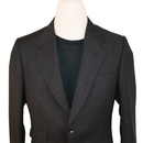 Gucci Black Jeweled Cobra Embroidered Mohair-Wool Suit Set