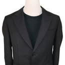 Gucci Black Wool Suit with Loved Dragon Back Embroidery