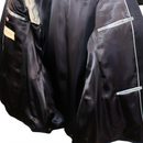 Gucci Black Velvet Smoking Jacket with Satin Shawl Lapel and Rope Knot Detail