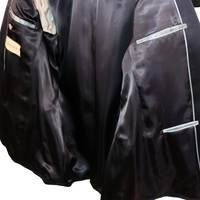 Gucci Black Velvet Smoking Jacket with Satin Shawl Lapel and Rope Knot Detail