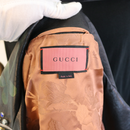 Gucci Studded Floral Leather Jacket with Deer Back Artwork