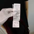 Gucci Burgundy Trousers with Blue Side Stripe and Self Belt