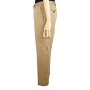 Gucci Beige Cotton Trousers with Iconic Bee Detail