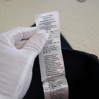 Gucci Navy Trousers with Red and Green Side Stripe