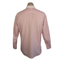Gucci Pink Shirt with White Contrast Collar